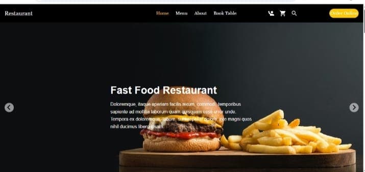 Food Website
